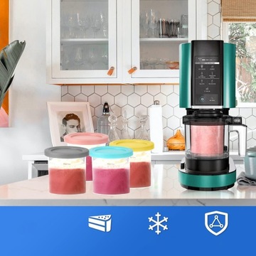 ЗАМЕНЫ КОНТЕЙНЕРОВ ДЛЯ МОРОЖЕНОГО ДЛЯ NINJA CREAMI PINTS 4 ШТ.