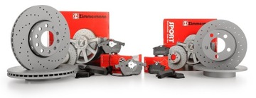 Tarcze Klocki ZIMMERMANN SPORT VW GOLF IV 288mm