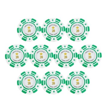 Żetony do gry planszowej Mahjong Liczniki 20