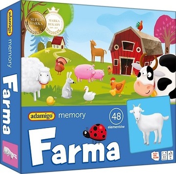 ADAMIGO Gra Farma memory