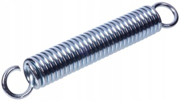 SPRĘŻYNA NACIĄGOWA Z UCHEM ⌀20x80x2 MM OCYNK