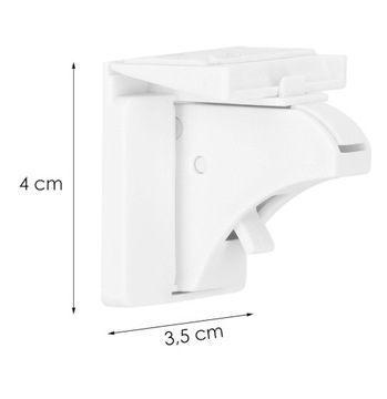 ЗАЩИТА ДВЕРЕЙ ШКАФА МЕБЕЛЬНЫЙ ЗАМОК НА МАГНИТАХ 10 шт.