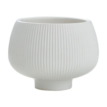 Ceramiczna doniczka Lekka doniczka ogrodowa Sypialnia Dekoracyjna biała