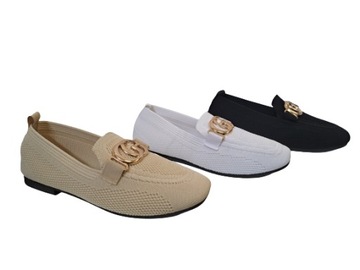 МОКАСИНЫ С ЗОЛОТЫМ ОТДЕЛЕНИЕМ 2811 БЕЖЕВЫЙ РАЗМЕР. 38