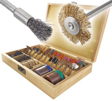 ZESTAW AKCESORIÓW AKCESORIA MINISZLIFIERKI 100szt