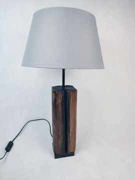 LAMPA DREWNIANA HANDMADE 3