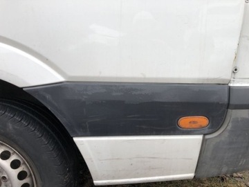 VW CRAFTER SPRINTER LISTWA LEWA TYŁ NA BŁOTNIK
