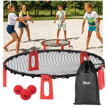 GRA OGRODOWA SPIKEBALL ZESTAW DO GRY SMASH BALL