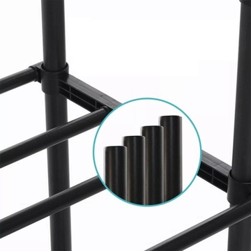 ДВУХНАПОЛЬНАЯ ВЕШАЛКА ДЛЯ ОДЕЖДЫ, СТЕЛЛАЖКА ДЛЯ ОДЕЖДЫ НА КОЛЕСАХ