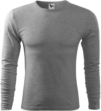 MALFINI FIT-T LS 119 FITTED мужская футболка с длинными рукавами SLIM S