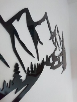 Настенный декор для квартиры ГОРЫ для комнаты картина А235 130х48