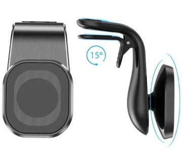 UCHWYT SAMOCHODOWY MAGNETYCZNY NA TELEFON DO KRATKI NAWIEWU
