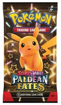 KARTY POKEMON 10 KART saszetka pokemony zestaw PREZENT do gry paldean