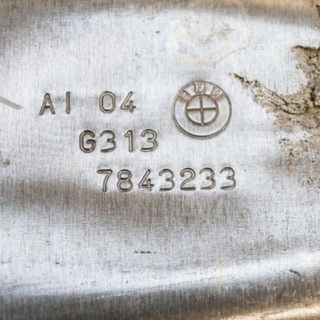 BMW 6 TURBO CHARGER KRYT TERMICKÁ F12 M6 412KW 7843233 2013