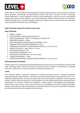 Hydroizolacja Narożniki 6 szt Taśma 10m Zestaw