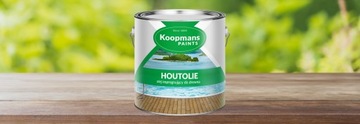 Koopmans Houtolie Olej drewna,tarasu 2,5L Bezbarwn