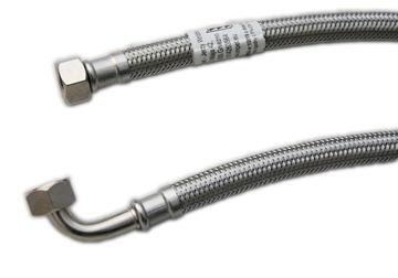 Wężyk kolankowy do wody 3/8''k x 3/8'' 40cm IMPET