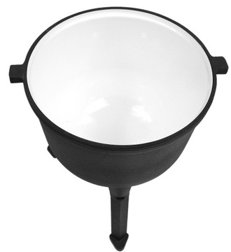 ЧУГУННЫЙ ОХОТНИЧИЙ КАУЛДЕЛЬ 11 ЛЕТ Эмалированный горшок для костра ЭКСТРА КАЧЕСТВО