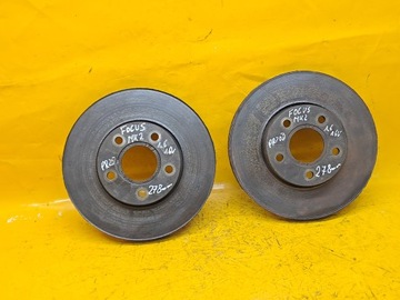 TARCZA HAMULCOWA PRZÓD PRAWY LEWY FOCUS MK2 LIFT 1,6B 278MM 07-11r