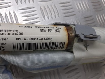 ZÁVĚS VZDUCHOVÁ PRAVÁ OPEL ASTRA H KOMBI 13231630RH