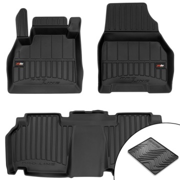 3D gumové koberce Mercedes-Benz Citan W415 2012-2021 rohož bonus