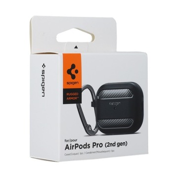 Чехол для AirPods Pro 2, чехол Spigen Rugged Armor