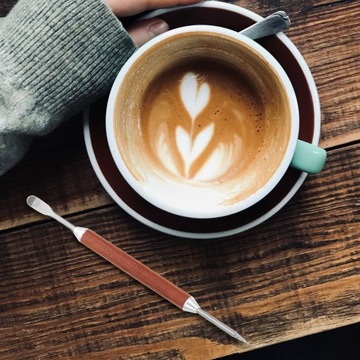 Инструменты бариста Кофейная ручка из нержавеющей стали