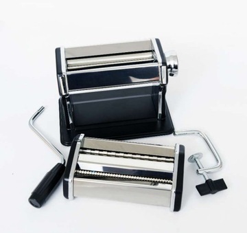 MASZYNKA RĘCZNA DO ROBIENIA MAKARONU I WAŁKOWANIA CIASTA 2-w-1 KAMILLE