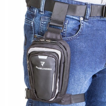 Сумка на бедро REBELHORN HIP II BLACK GREY S