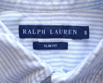 RALPH LAUREN OXFORD SHIRT Slim Fit Damska Koszula 8 / M