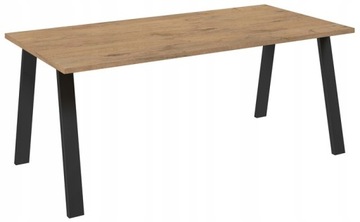 Stół loftowy do jadalni KLEO 185 x 90 DĄB LANCELOT