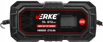 VERKE PROSTOWNIK ŁADOWARKA AKUMULATORA 6V 12V 10A