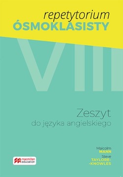 REPETYTORIUM ÓSMOKLASISTY Zeszyt do angielskiego