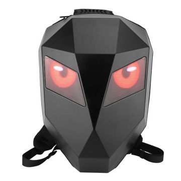 Plecak motocyklowy LED Wodoodporny, twardy futerał Cool Design Plecak jeździecki fo