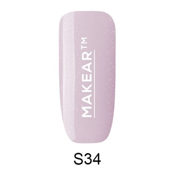 MAKEAR Lakier hybrydowy 8ml - S34