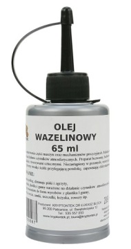OLEJ WAZELINOWY OLIWA KONSERWACJA MASZYN 65ml