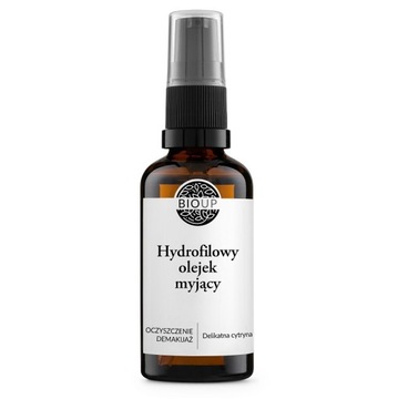 BIOUP OLEJEK MYJĄCY HYDROFILOWY DO DEMAKIJAŻU MYCIA TWARZY 50ML