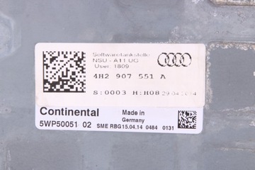 AUDI A8 D4 3,0 TFSI JEDNOTKA MOTORU 4H2907551A
