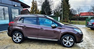 Peugeot 2008 I SUV 1.6 VTi 120KM 2014 Peugeot 2008 BENZYNA PANORAMA alcantara nawigacja super oakzja, zdjęcie 7
