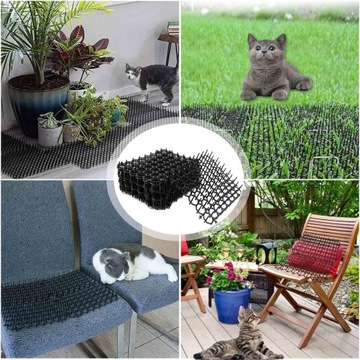 Коврик отпугивающий кошек, Коврик с пластиковыми шипами НЕ причиняет вреда 12x