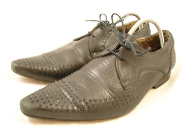 41 UK7 PÓŁBUTY BUTY HUDSON SKÓRA 65