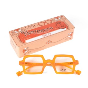 +3.5 Plusy LOKI - ITALY Okulary do komputera Blue Block okulary do czytania