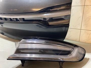 KOMPLETNÍ VÍKO KUFRU KUFRU ZADNÍ PORSCHE MACAN + SVĚTLA KOMPLET CLONA (KRYT) EU