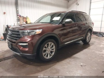 Ford Explorer VI 2020 Ford Explorer 2020r., XLT, od ubezpieczalni 2.3 Benzyna 300KM, zdjęcie 2