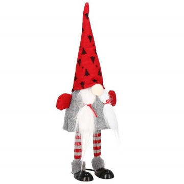 РОЖДЕСТВЕНСКИЙ Гномик 2 шт. ПАРА БОЛЬШИХ Гномов 42см гномы x2.