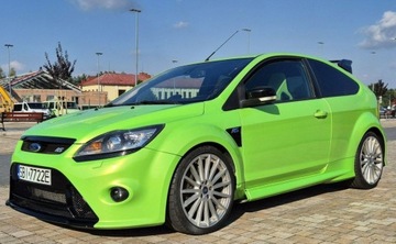 Ford Focus II Hatchback 3d 2.5 Duratec RS 305KM 2010 Ford Focus 2.5 RS 305KM Ultimate Green Android Alu 19 fotele RECARO 2.5, zdjęcie 1
