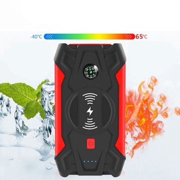ПОРТАТИВНЫЙ АВАРИЙНЫЙ СТАРТЕР ДЛЯ АВТОМОБИЛЯ/МОТОЦИКЛА, 20 000 МАЧ, POWER BANK