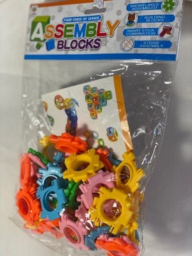 Zestaw klocków kreatywnych konstrukcyjnych blocks