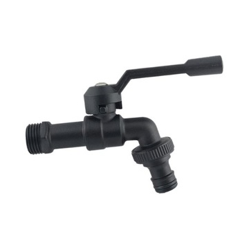 Внешний крав с садовым шлангом с двойной розеткой