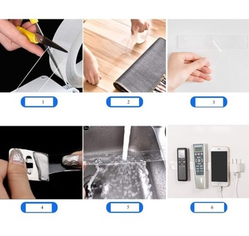 Лента двусторонняя MAGIC Nano ОЧЕНЬ ПРОЧНАЯ ПРОЗРАЧНАЯ 3м